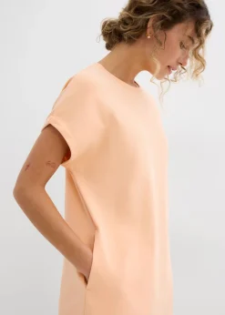 Vestido camisero de tejido interlock resistente