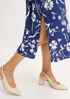 Vestido camisero de viscosa pura