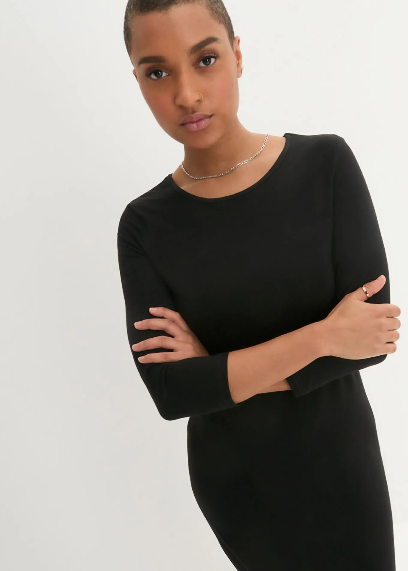 Vestido camisero de viscosa fina