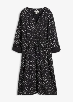 Vestido camisero de viscosa suave