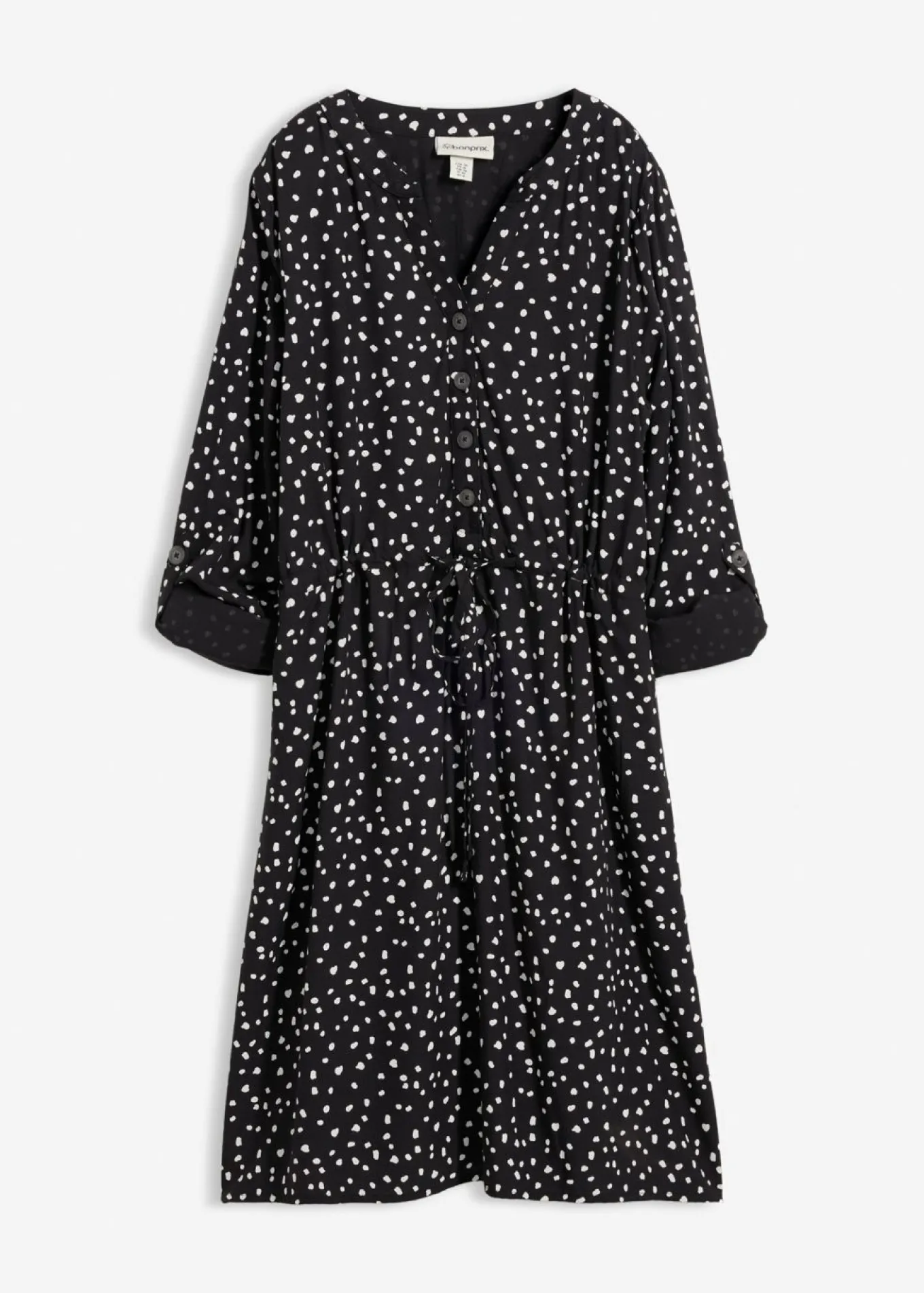 Vestido camisero de viscosa suave