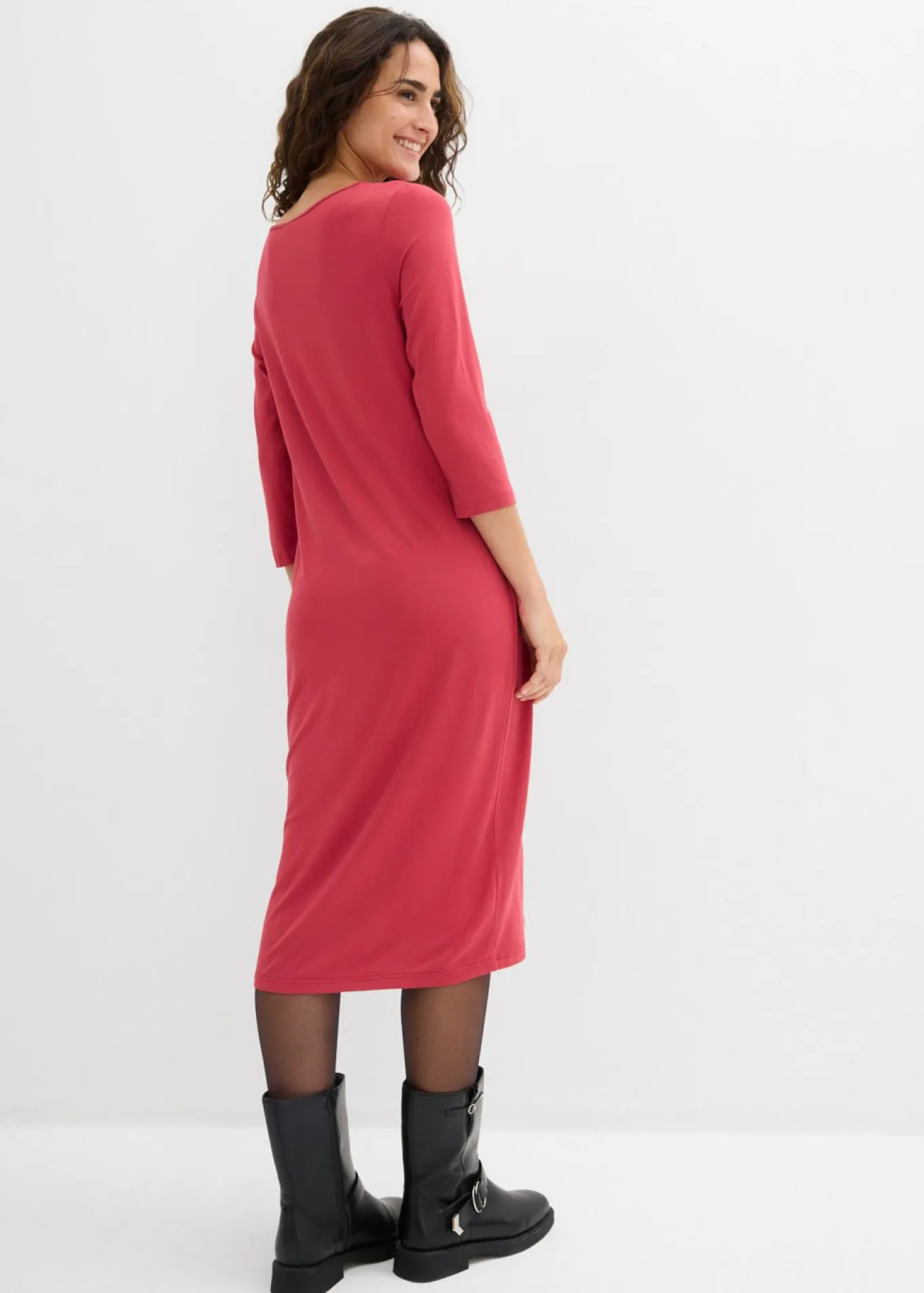 Vestido camisero de viscosa fina