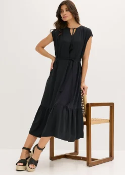 Vestido camisero fluido