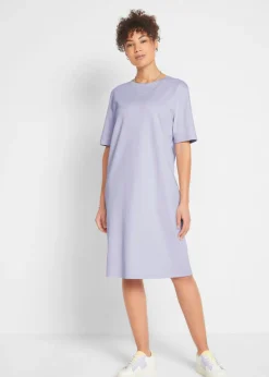 Vestido camisero holgado de algodón puro (2 unidades)