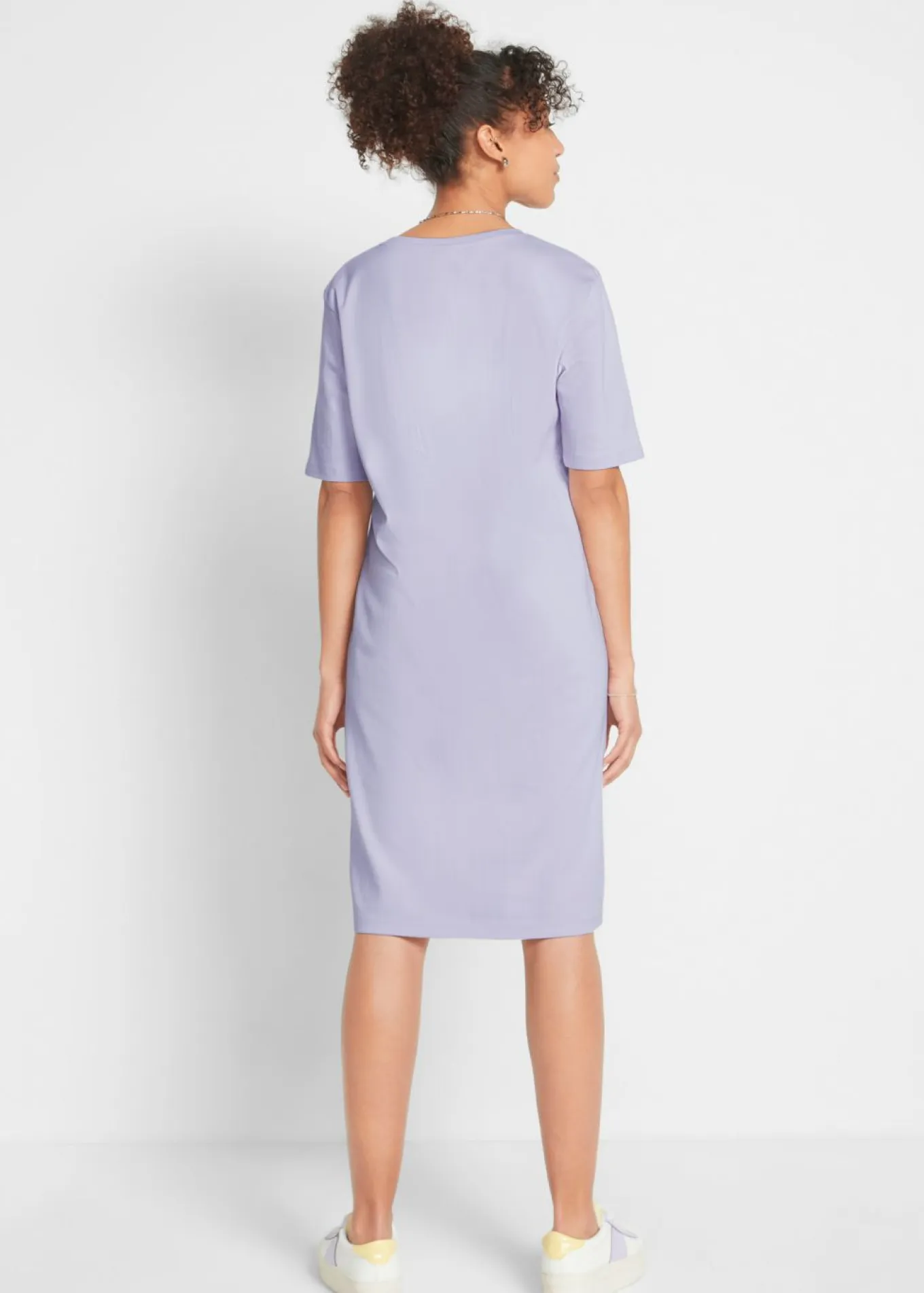 Vestido camisero holgado de algodón puro (2 unidades)