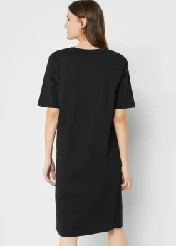 Vestido camisero holgado de algodón puro (2 unidades)