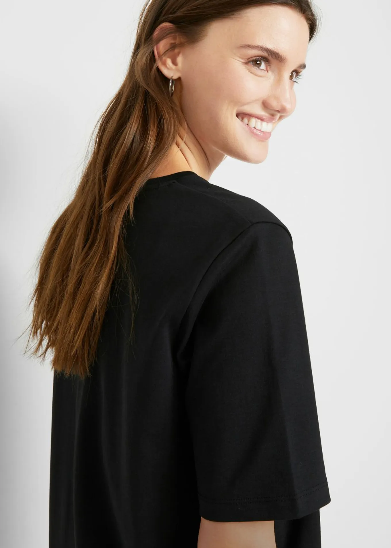 Vestido camisero holgado de algodón puro (2 unidades)