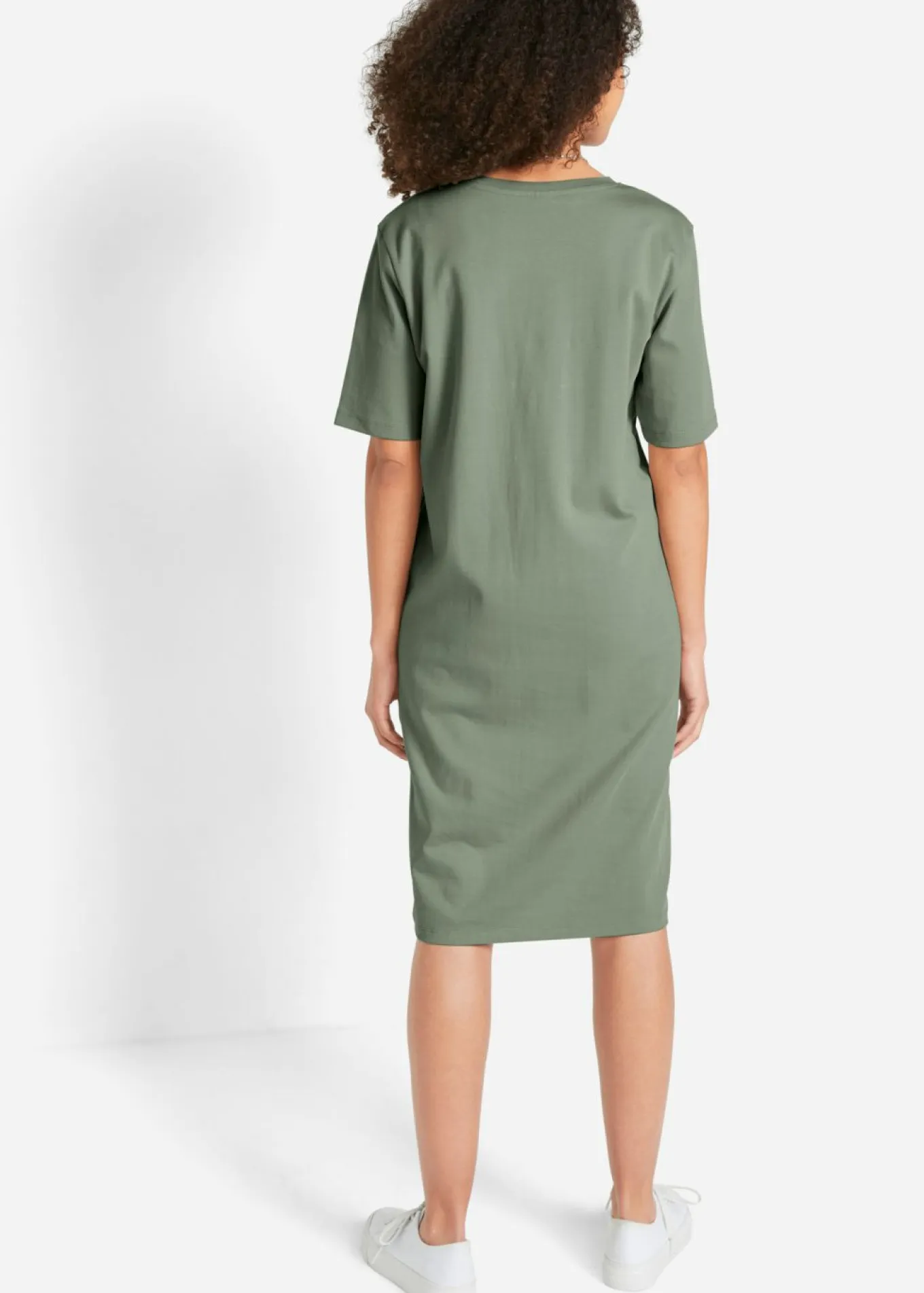 Vestido camisero holgado de algodón puro (2 unidades)