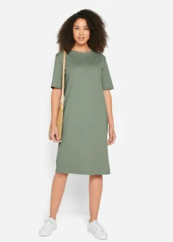 Vestido camisero holgado de algodón puro (2 unidades)