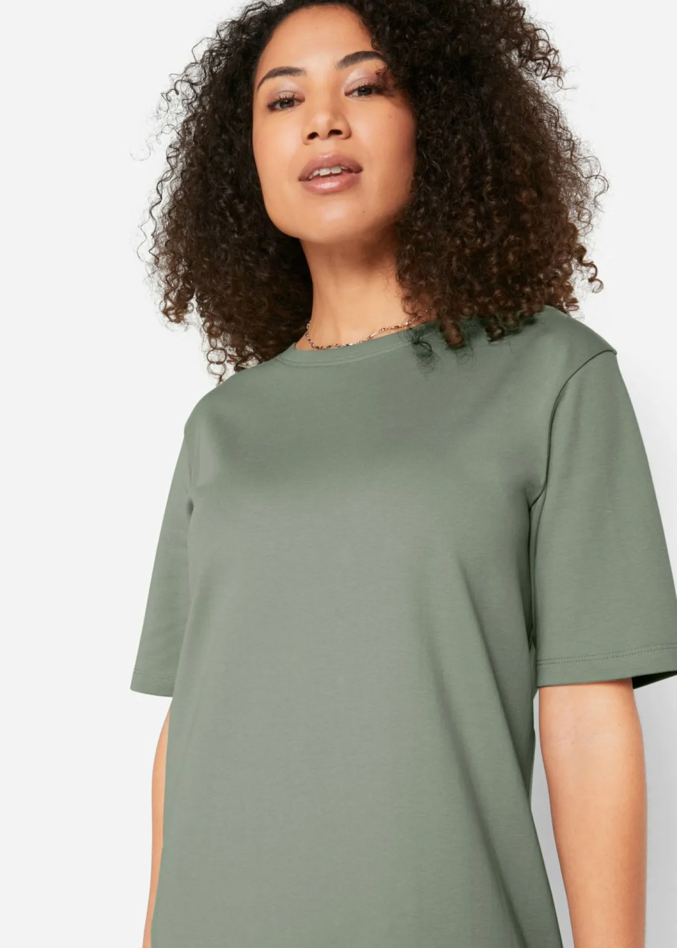 Vestido camisero holgado de algodón puro (2 unidades)