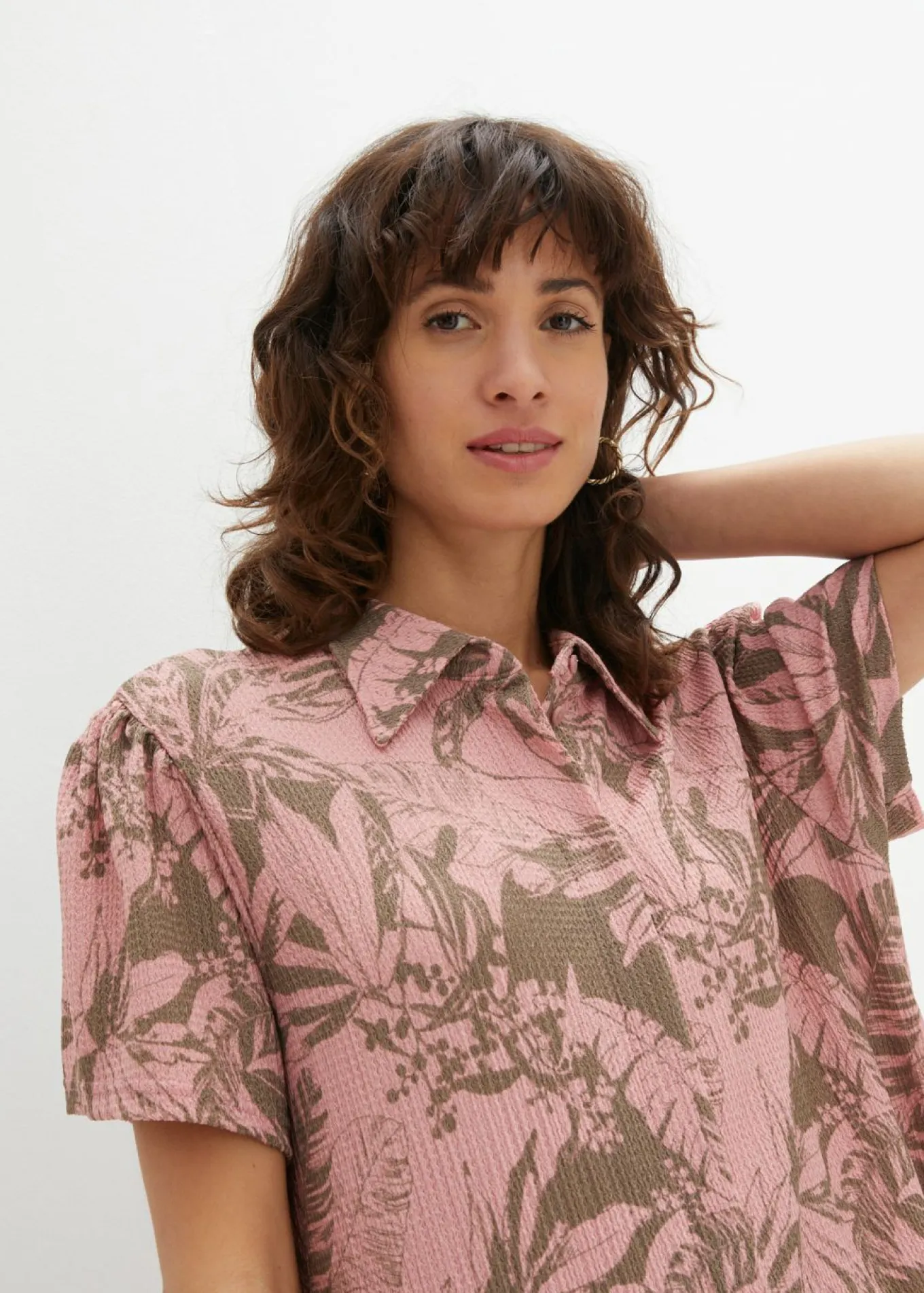 Vestido camisero tipo polo