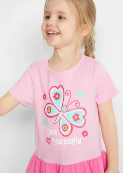 Vestido camisero y vestido para muñeca (2 piezas) de algodón orgánico puro