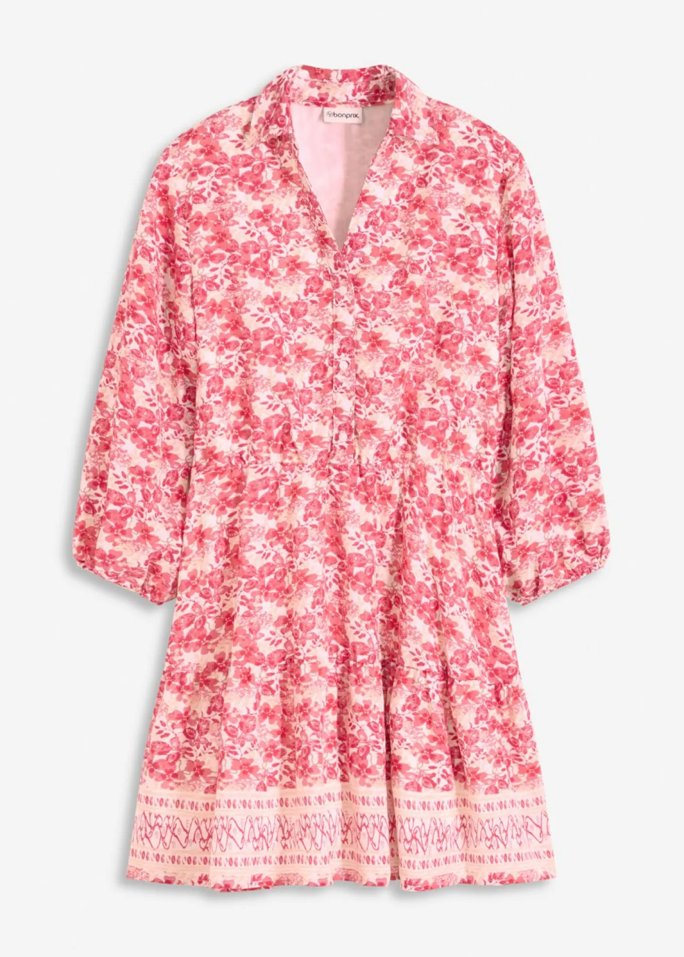 Vestido con aspecto de lino