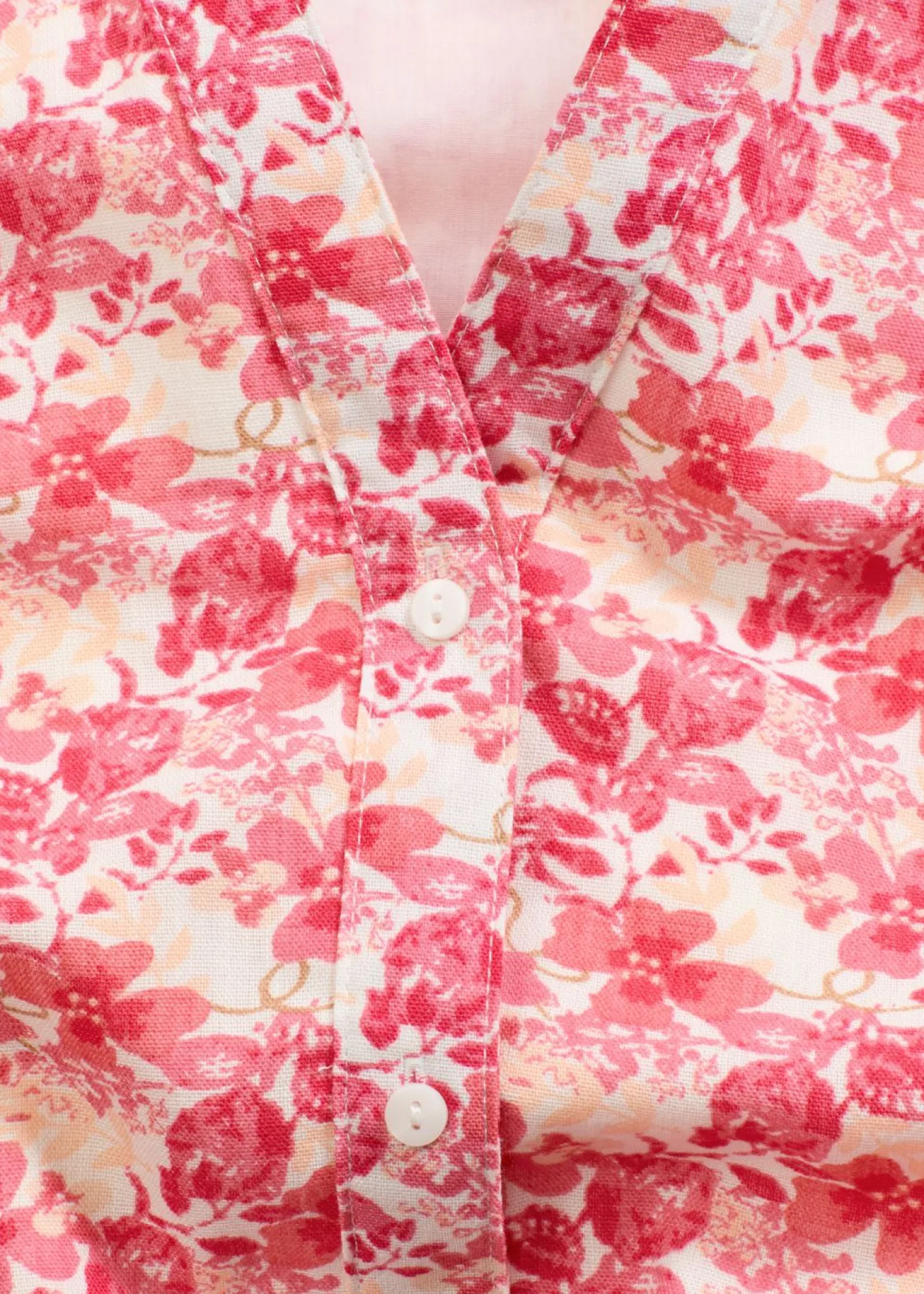 Vestido con aspecto de lino