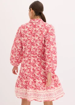Vestido con aspecto de lino