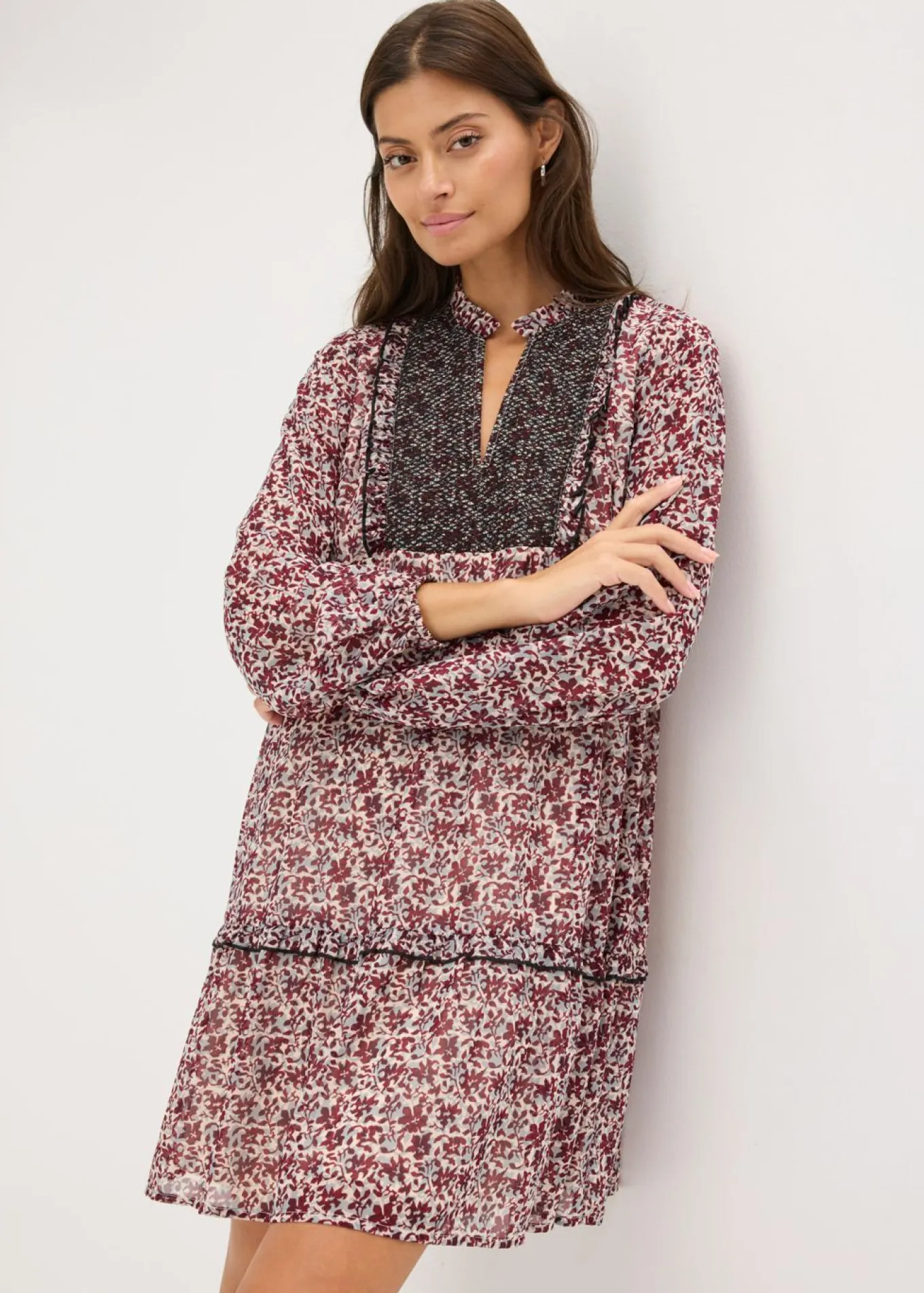 Vestido con bordado
