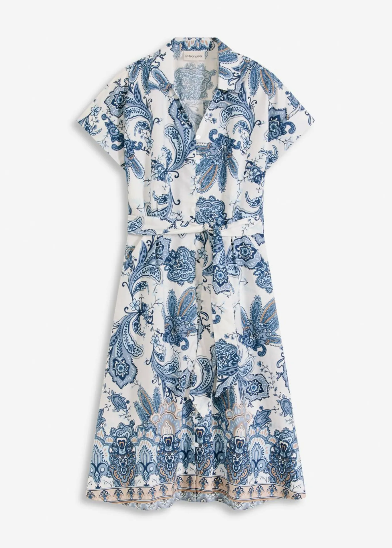 Vestido con cinta para anudar