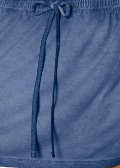 Vestido con cintura caída