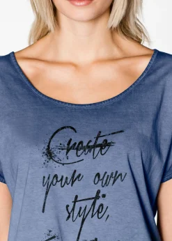 Vestido con cintura caída