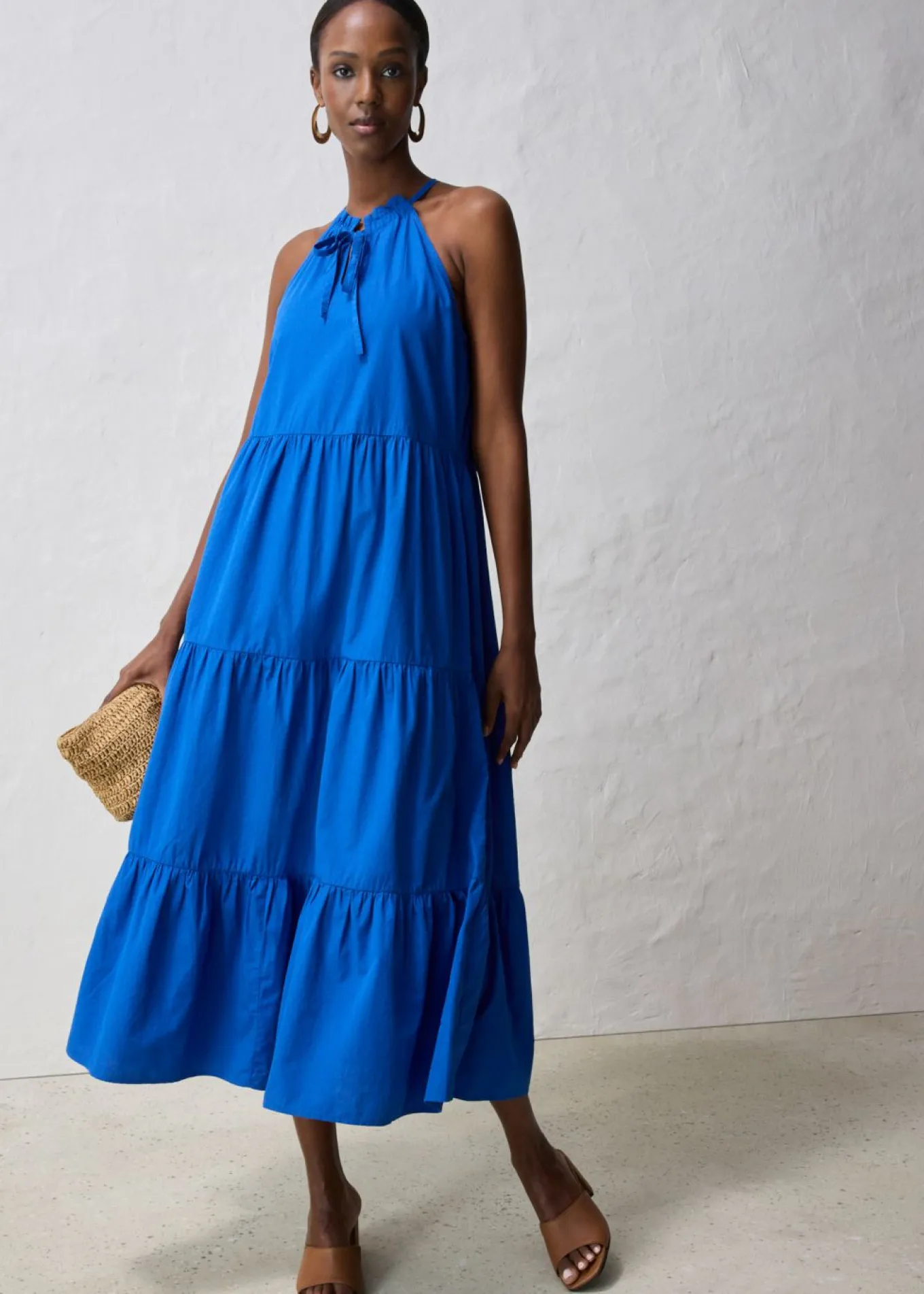Vestido con contenido de seda