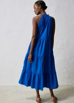 Vestido con contenido de seda