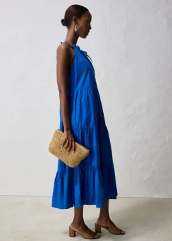Vestido con contenido de seda