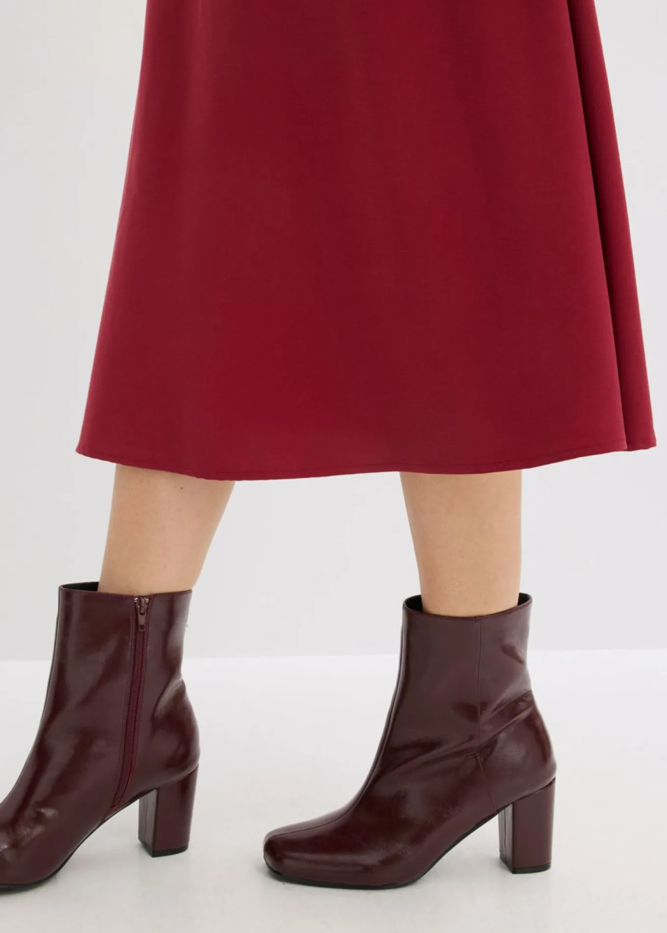 Vestido con cuello de camisa