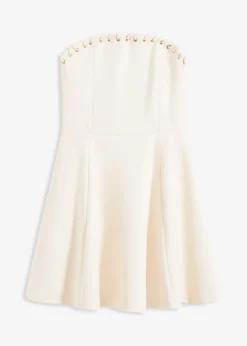 Vestido con detalle de cadena