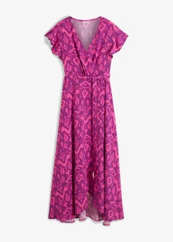 Vestido con diseño cruzado