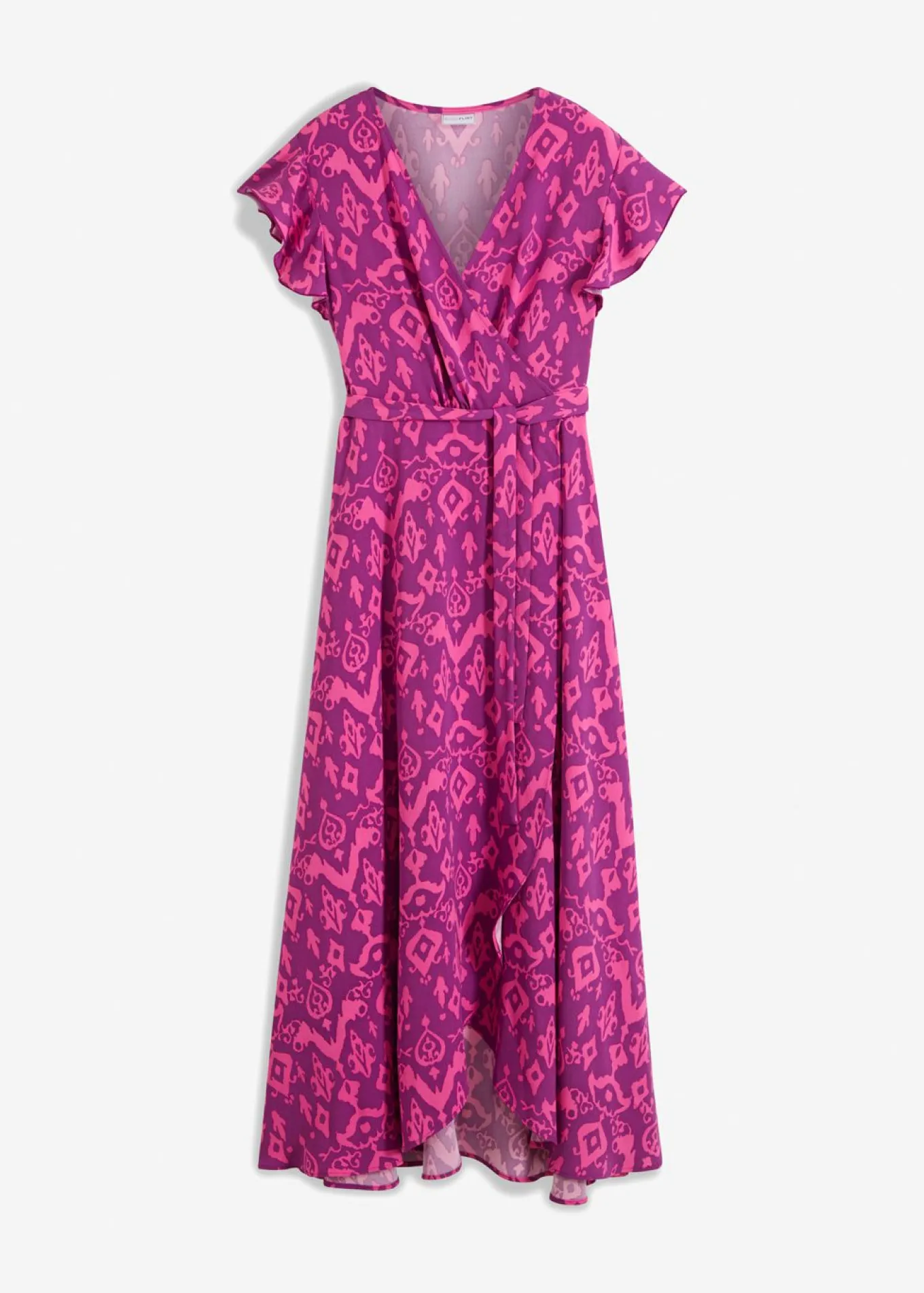 Vestido con diseño cruzado