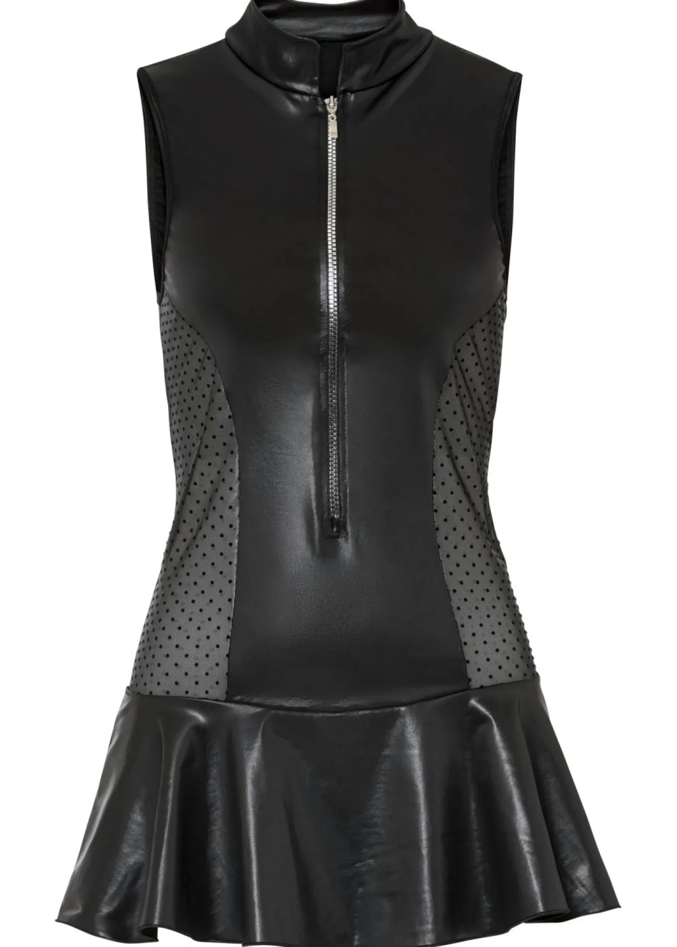 Vestido con efecto mojado