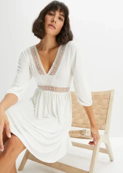 Vestido con encaje