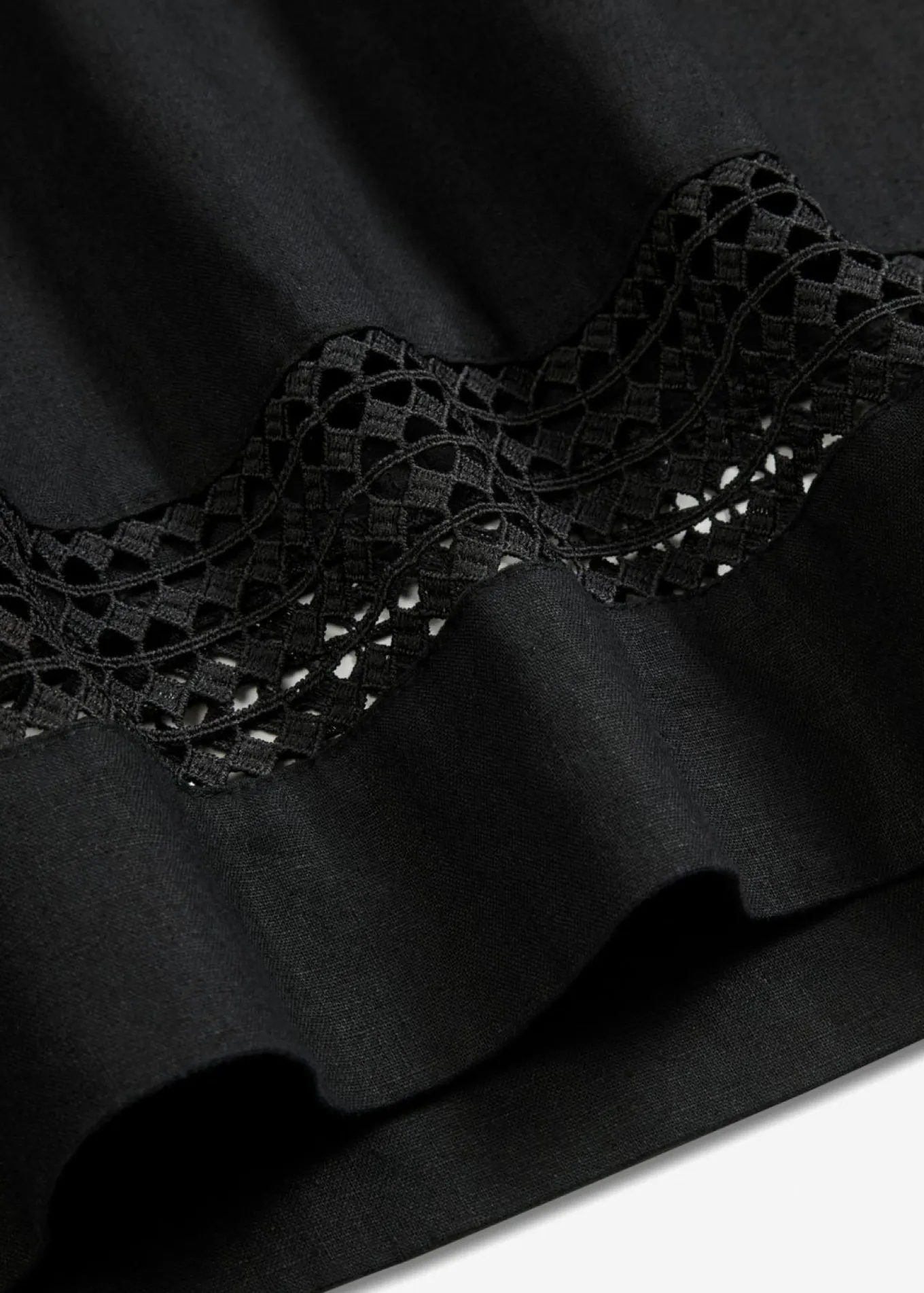 Vestido con encaje