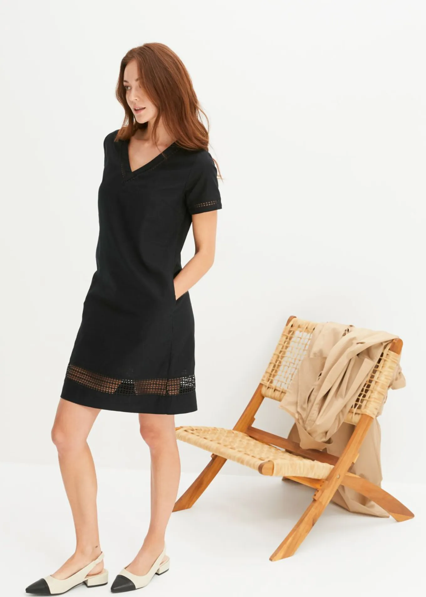 Vestido con encaje