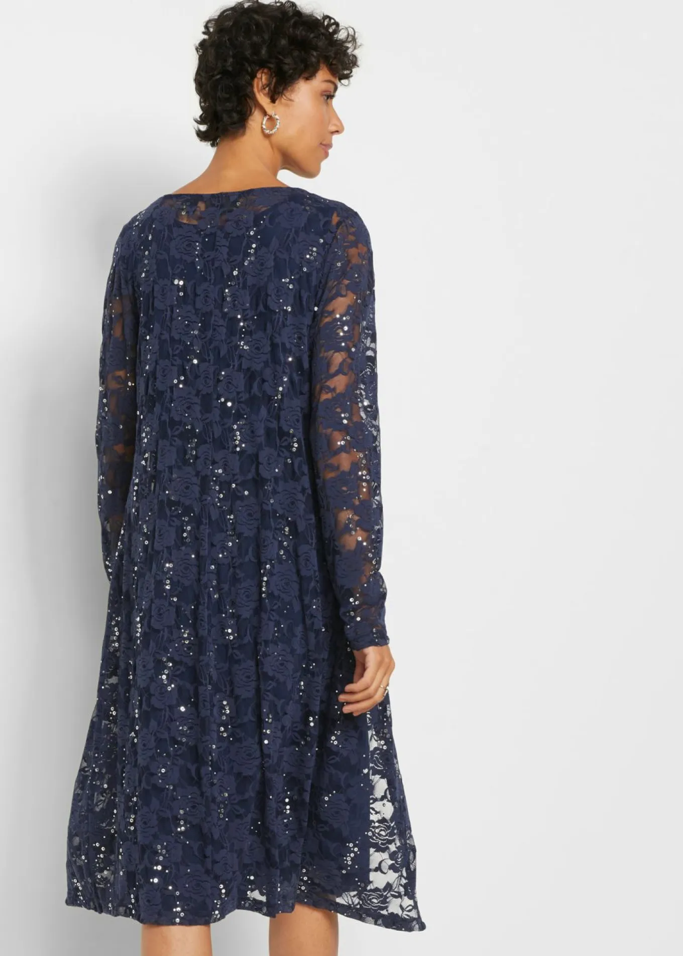 Vestido con encaje (2 piezas)