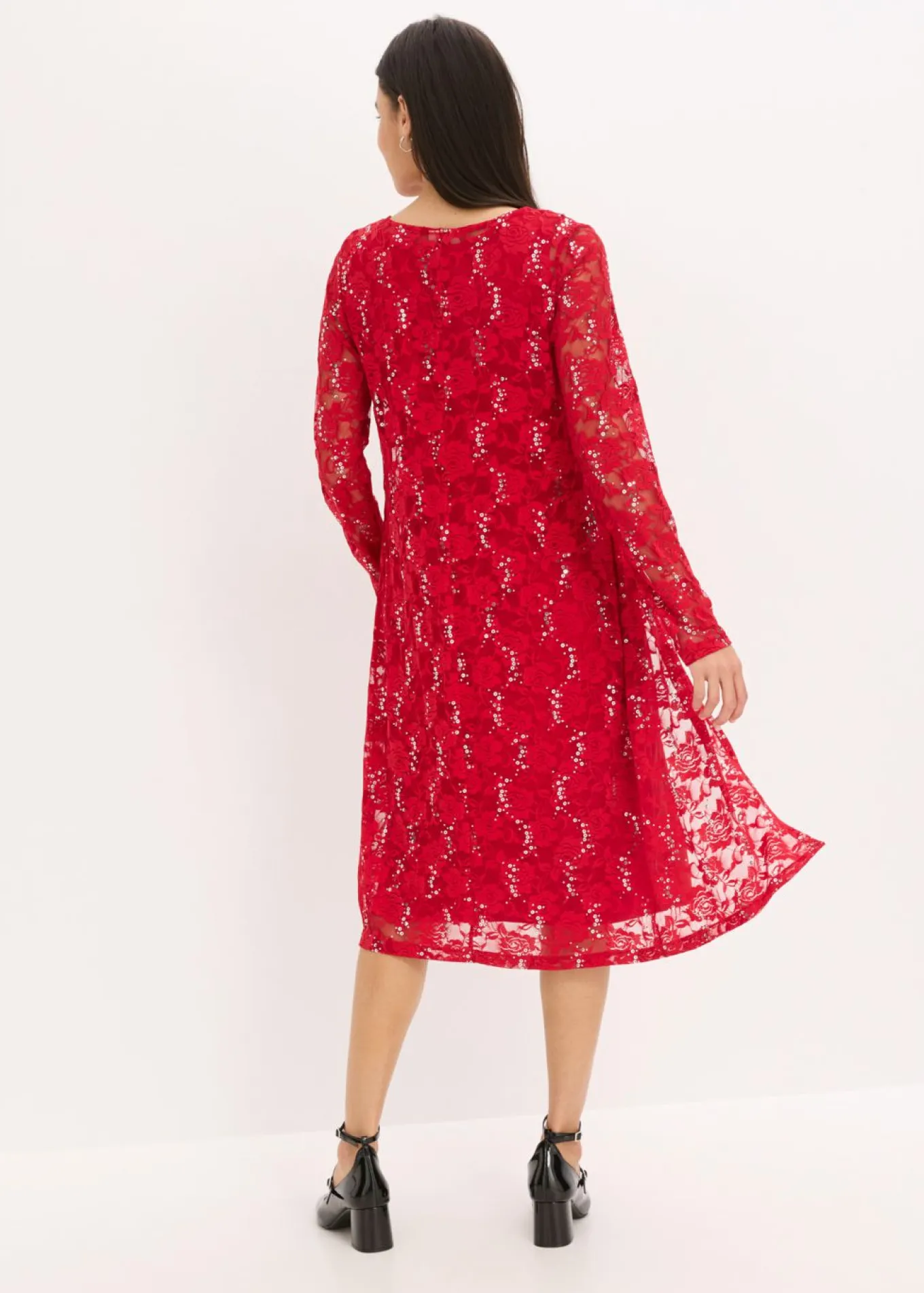 Vestido con encaje (2 piezas)