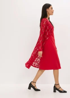 Vestido con encaje (2 piezas)