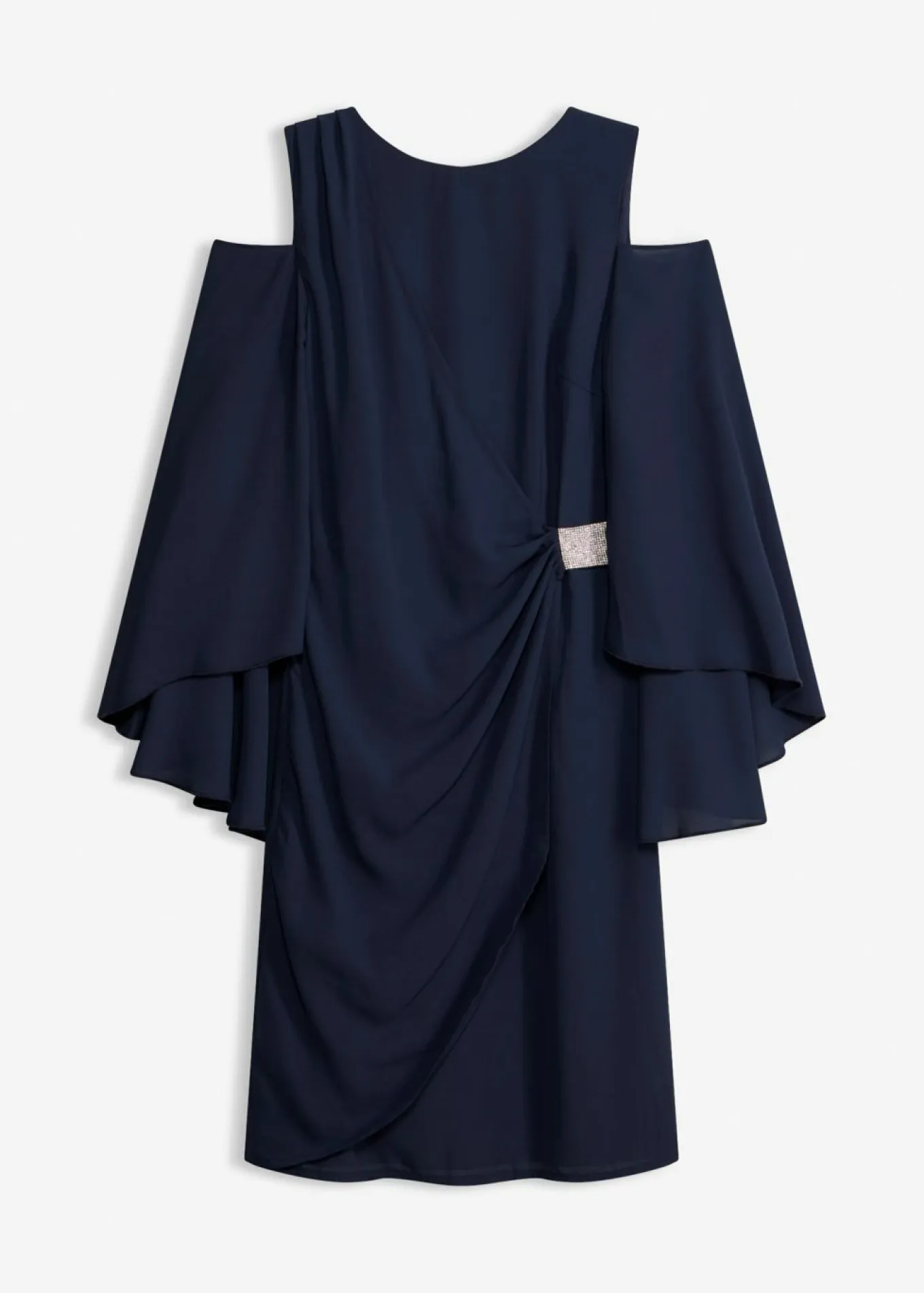 Vestido con escote bañera