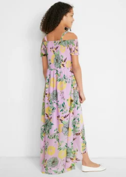 Vestido con escote bañera