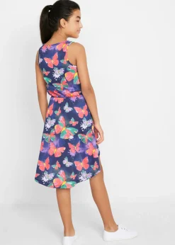 Vestido con estampado mariposa
