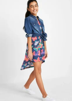 Vestido con estampado mariposa