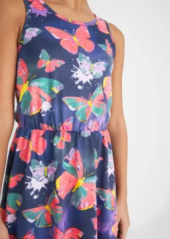 Vestido con estampado mariposa