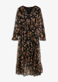 Vestido con largo asimétrico