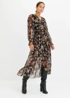 Vestido con largo asimétrico