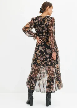 Vestido con largo asimétrico