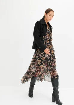 Vestido con largo asimétrico