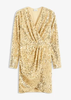Vestido con lentejuelas de terciopelo suave