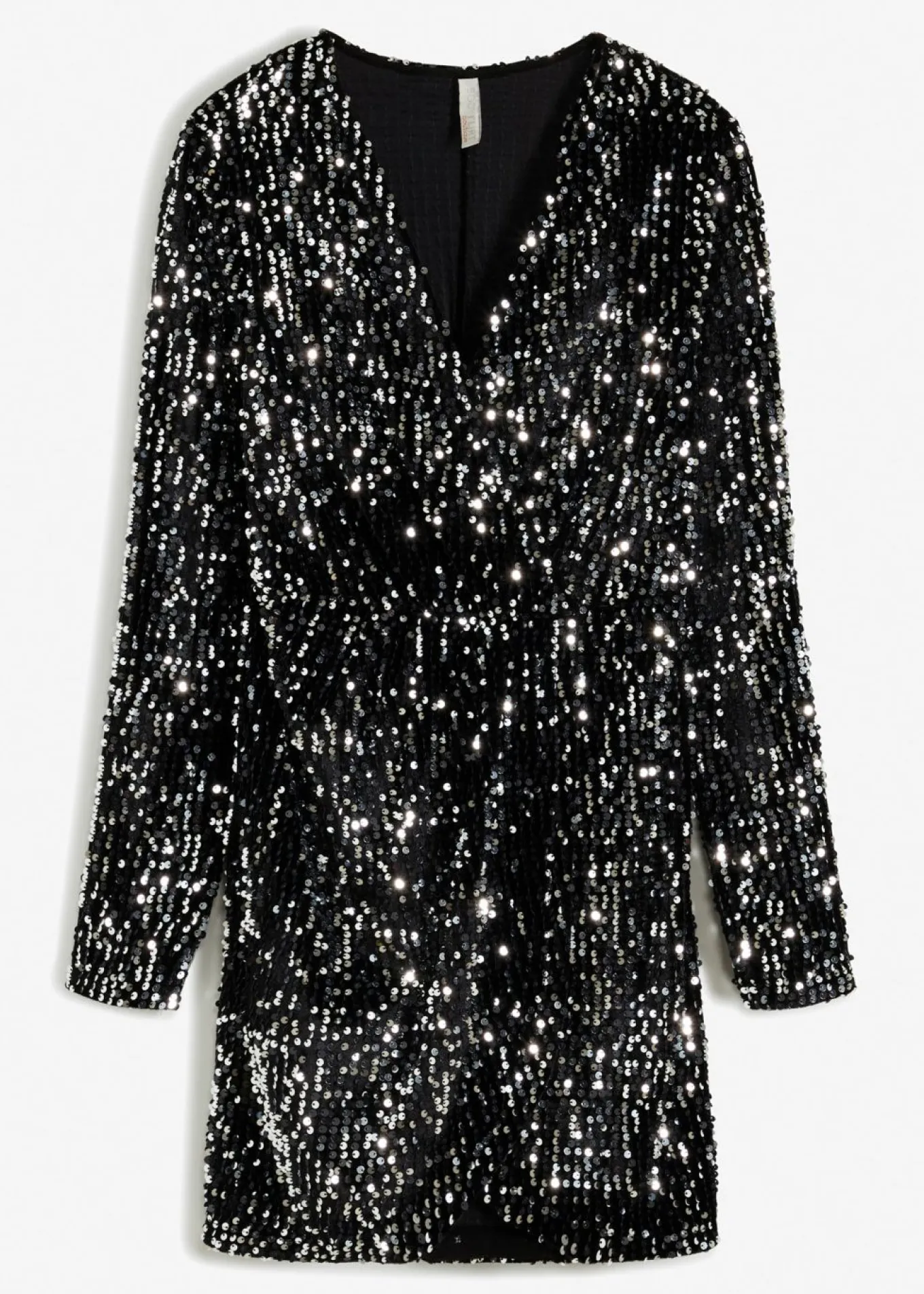 Vestido con lentejuelas de terciopelo suave