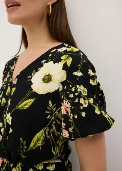 Vestido con mangas abullonadas