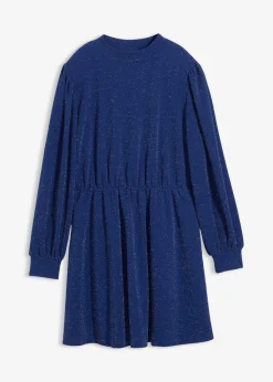 Vestido con purpurina de tejido interlock resistente